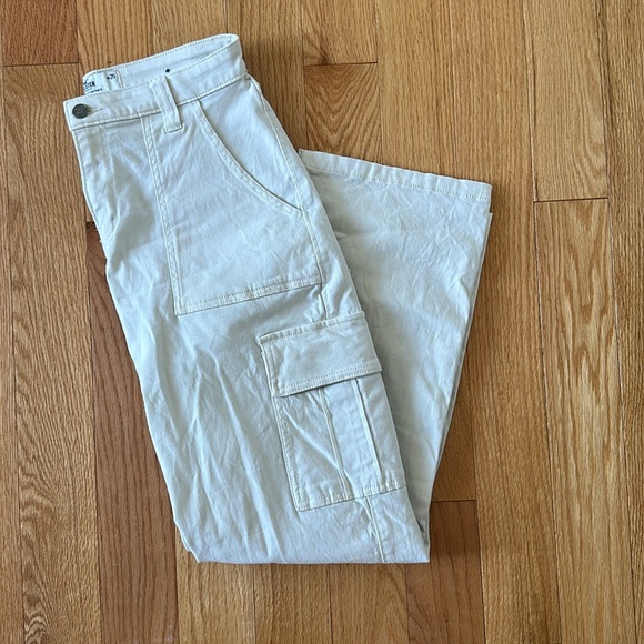 Cream Cargo Pants - Picture 2 of 2